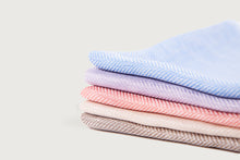 Load image into Gallery viewer, Herringbone Scarf — Linen